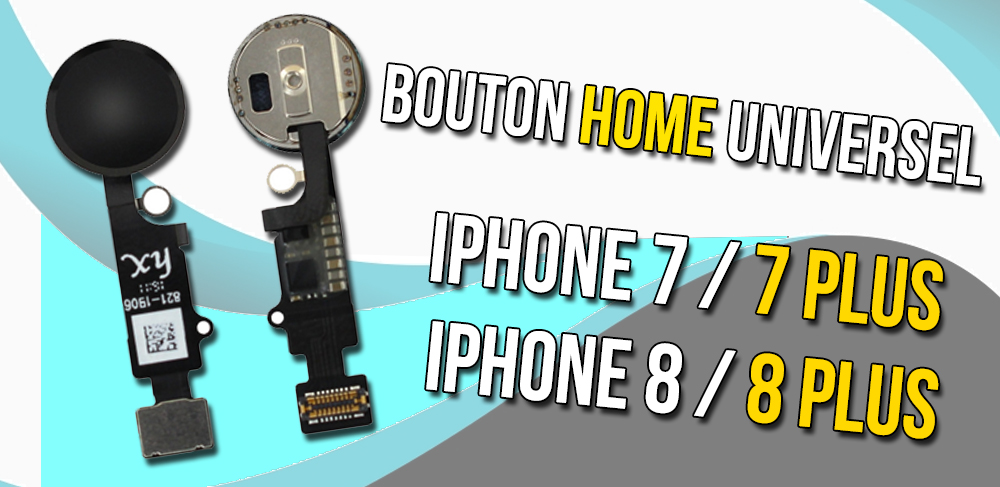 Bouton Home Universel iPhone 7 à 8 Plus